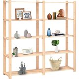  Stalci za pohranu 5 razina 10 kom 170x38x170 cm borovina 500 kg | shoptok.hr
