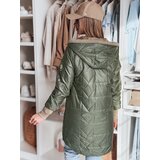 DStreet Kurtka damska przejściowa pikowana ROSSANA zielona | shoptok.hr
