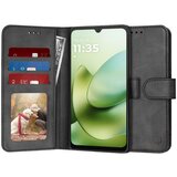 Techsuit Diary Book preklopna maska za Motorola Moto G06 -crna Cene