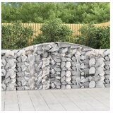  Gabionska košara s lukom 400x50x100/120 cm pocinčano željezo | shoptok.hr