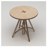 Hanah home trpezarijski sto prirodno drvo orbis | ePonuda.com