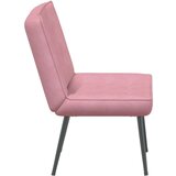 vidaXL Stolica za opuštanje ružičasta 64x74x84 cm baršun | shoptok.hr