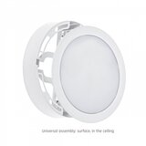  LED ugradna svetiljka ALGINE 2u1 LED/12W/230V 3000K bela | Eponuda.com