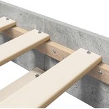  Krevetna konstrukcija Betonska siva 80 x 200 cm | shoptok.hr