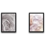 WALLXPERT Dekorativna slika u okviru (2 komada) Soft Set | ePonuda.com