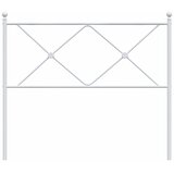  Metalno zamjensko uzglavlje bijelo 100 cm | shoptok.hr