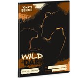 Ars Una Wild in the dark bilježnica s linijama za 3. razred 12-32 A5 | shoptok.hr