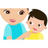 Frida fridababy® trokutasta četkica za zube za bebe toothhugger yellow | shoptok.hr