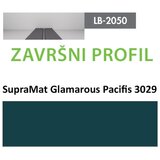AGT profil Zidni MDF Završni LB-2050-B SupraMat Glam. Pacific (3029) 2800x133x18mm ( 026-114 )
