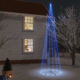 vidaXL Božično drevesce stožec 1134 modrih LED diod 230x800 cm Cene