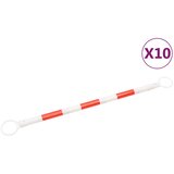  Uvlačive prečke za prometne čunjeve 10 kom ABS 116 - 197 cm | shoptok.hr