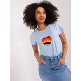 BASIC Feel Good Blouse-RV-BZ-9633.05X-light blue | Shoptok.si