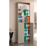 MID.YOU Arhivska Omara Lona Xxl, Siva, Bela | Shoptok.si