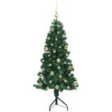  Korner Umjetno Božićno Drvo Zelena 150 cm PVC i metal | shoptok.hr