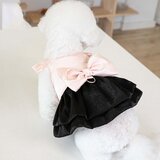 INF Eleganten dvobarvni pas za hišne ljubljenčke - udoben za mačke in pse Black XXXL, (5000078532) | Shoptok.si
