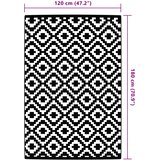 Vanjski tepih ARAKIL sivi 120 x 180 cm PP | Eponuda.com