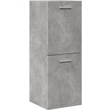 Maison Chic Kopalniška viseča omarica - Kopalniške omarice betonsko siva 30x30x80 cm inž. les, (21794958) | Shoptok.si