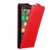 Cadorabo Ohišje, združljivo z Nokia Lumia 929 / 930 v rdeče jabolko - Zaščitni ovitek v obliki flipa z magnetnim zapiranjem, (20552543) | Shoptok.si