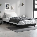 vidaXL Okvir za krevet crni 90 x 190 cm od konstruiranog drva Cijene