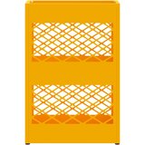  Stalak za kišobran žuta boja senfa 28 x 12 x 41 cm Čelik | Eponuda.com