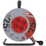 Emos Produžni kabel motalica 25 m 3x1,5 mm2 (4xSCHUKO) - P09225 | shoptok.hr