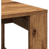 vidaXL Klubska mizica starinski les 102x50x35 cm inženirski les | Shoptok.si