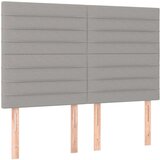  Box spring s madracem svjetlosivi 140x200 cm od tkanine | shoptok.hr