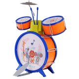 Dječji set bubnjeva Safari - narančasti | shoptok.hr