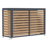  Westman maska za vanjsku jedinicu klime Boxa M | 56x140x92 | Drveni izgled | shoptok.hr