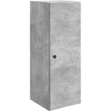vidaXL Ormar za montažu na zid 33 x 34 5 x 90 cm Konstruirano drvo - Betonska siva 33 x 34 5 x 90 cm | shoptok.hr