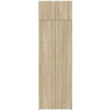 vidaXL Omara za shranjevanje sonoma hrast 70x42,5x225 cm inž. les | Shoptok.si