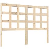  Posteljno vzglavje 125,5x4x100 cm trdna borovina, (20684514) | Shoptok.si