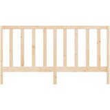  Uzglavlje za krevet 206 x 4 x 100 cm od masivne borovine | shoptok.hr