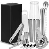 Barski set s Boston shakerom, 14 dijelova, nehrđajući čelik | shoptok.hr