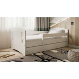 Classic Drveni dječji krevet 2 s ladicom - bijeli - 160*80cm | shoptok.hr