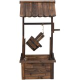  Bunar želja s crpkom 57 x 50 x 112 cm od masivne jelovine | shoptok.hr