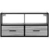 vidaXL TV ormarić sivi Sonoma 80x31x39,5 cm Konstruirano drvo i metal | shoptok.hr