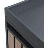  Westman - Spremište za 6 kanti za smeće s krovom za biljke Planta | 6x240L | 84x396x124 cm - BRANDED IN GERMANY | shoptok.hr