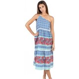 Isla Bonita By Sigris Dolge obleke Dolga Midi Obleka Bela Cene
