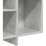  Komoda siva boja betona 120 x 30 x 75 cm od konstruiranog drva | Eponuda.com