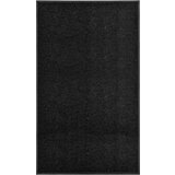 vidaXL Otirač perivi crni 90 x 150 cm | shoptok.hr