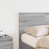 Vzglavje z vzglavjem Siva Sonoma 135 cm Konstruiran les, (5000110292) | Shoptok.si