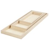 Drveni pladnjevi - 3 kom ( proizvod za doradu)  Drveni pladnjevi - 3 kom ( proizvod za doradu) Slike