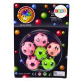  Set of 6 Rubber Football Balls | shoptok.hr