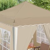  Rastezljivi šator za zabave 195 x 195 x 245 cm Krem | shoptok.hr