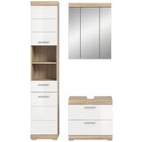 MID.YOU Kopalnica Lambada, Barva Hrasta, Bela, 3-Delna | Shoptok.si