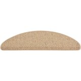  Samolepilne preproge za stopnice sisal 15 kosov 65x21x4 peščene, (20753455) | Shoptok.si