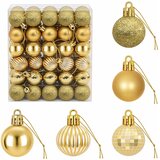  Set božićnih kuglica 150 kom. Zlatno 3 cm Polistiren | shoptok.hr