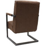 MID.YOU FOTELJ, rjava kovina, tekstil | Shoptok.si