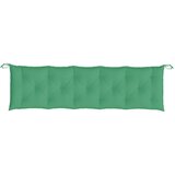  Jastuci za vrtnu klupu 2 kom zelena 180x50x7cm tkanine Oxford | Eponuda.com